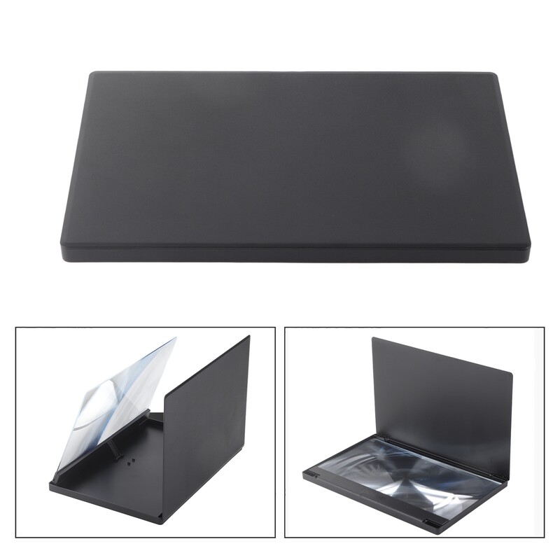 Mobiiltelefoni ekraani luup Video HD võimendi Suurenda ekraani statiivi kronstein Ekraani suurendusklamber Video luubi klamber