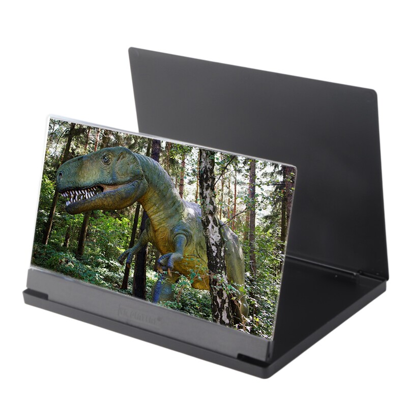 Mobiiltelefoni ekraani luup Video HD võimendi Suurenda ekraani statiivi kronstein Ekraani suurendusklamber Video luubi klamber