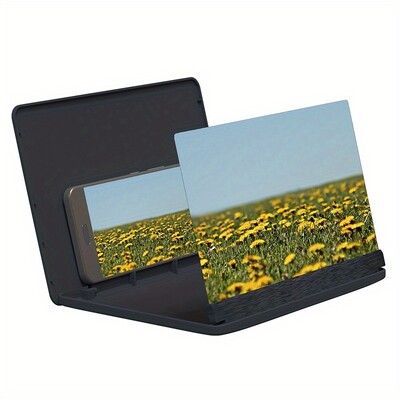 10 colių mobiliojo telefono ekrano stiprintuvas HD anti-mėlynos šviesos akių apsauga 3D vaizdo didintuvas Sulankstomas nešiojamas nešiojamojo kompiuterio stiprintuvas