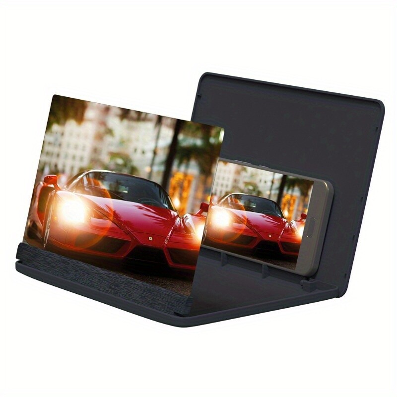 10 colių mobiliojo telefono ekrano stiprintuvas HD anti-mėlynos šviesos akių apsauga 3D vaizdo didintuvas Sulankstomas nešiojamas nešiojamojo kompiuterio stiprintuvas