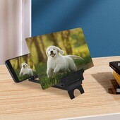 Sulankstomas telefono ekrano didintuvas su HD suderinamas mastelio keitimo optika Anti-radiation telefono ekrano didintuvas, skirtas sumažinti regėjimo nuovargį 3D