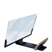 14 colių telefono ekrano stiprintuvas Telefono vaizdo stiprintuvas TV projektorius Sulankstomas mobilusis telefonas 3D telefono ekrano padidinimo projektorius