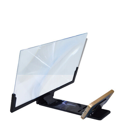 14 colių telefono ekrano stiprintuvas Telefono vaizdo stiprintuvas TV projektorius Sulankstomas mobilusis telefonas 3D telefono ekrano padidinimo projektorius