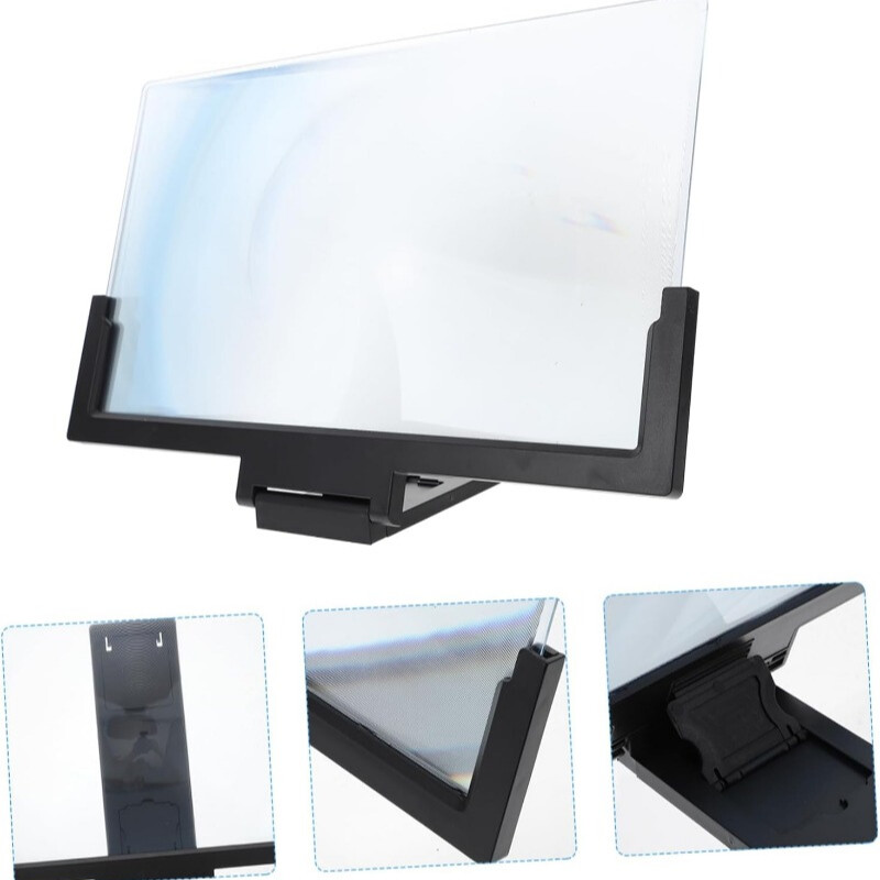 14 colių telefono ekrano stiprintuvas Telefono vaizdo stiprintuvas TV projektorius Sulankstomas mobilusis telefonas 3D telefono ekrano padidinimo projektorius