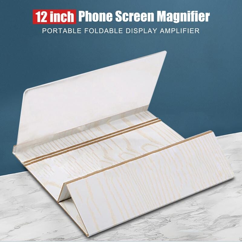 Ekrano didinamasis stiprintuvas Filmas Vaizdo telefono stiprintuvas Ekrano telefono projektorius 12 colių nešiojamasis telefono ekrano stiprintuvas