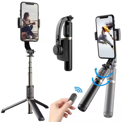 FANGTUOSI NOU stabilizator video mobil cu Bluetooth selfie stick stabilizator cardan smartphone streaming live fotografiere verticală