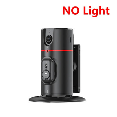 Nou P02 Trepied cu urmărire automată a feței Suport pentru telefon cu urmărire automată Comutare ecran orizontal și vertical Suport pentru telefon rotativ la 360°