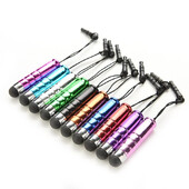 10Pcs Veleprodajna plastična univerzalna mini kapacitivna olovka za zaslon osjetljiva na dodir za iPad iPhone sve mobilne telefone olovka za zaslon osjetljiv na dodir