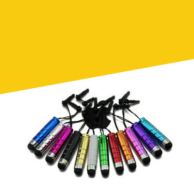 10Pcs Veleprodajna plastična univerzalna mini kapacitivna olovka za zaslon osjetljiva na dodir za iPad iPhone sve mobilne telefone olovka za zaslon osjetljiv na dodir