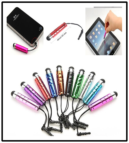 10Pcs Veleprodajna plastična univerzalna mini kapacitivna olovka za zaslon osjetljiva na dodir za iPad iPhone sve mobilne telefone olovka za zaslon osjetljiv na dodir