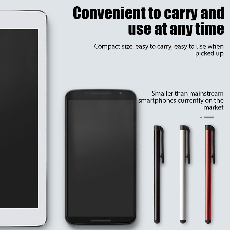 10 бр. Капацитивна универсална писалка за мобилен телефон Аксесоари за сензорен екран Метална капацитивна писалка Таблет за Xiaomi Iphone