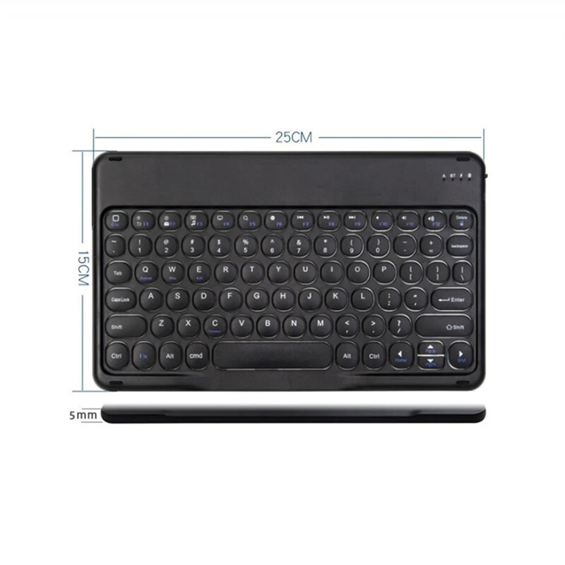 Безжична клавиатура за iPad 10.9 за Xiaomi Mipad за Samsung Tab S6 lite 10 инча Магнитна клавиатура Акумулаторна клавиатура за таблет