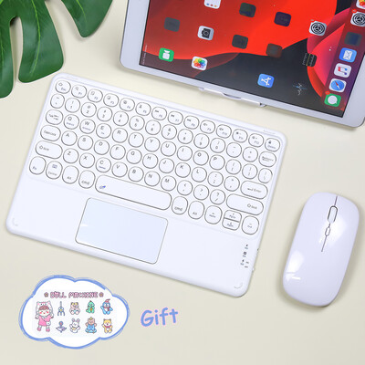 9 10 11 inčni iPad Tipkovnica Miš Bežični Bluetooth Teclado za iPad Pro Air 4 Xiaomi Samsung Huawei Tablet Android IOS Windows