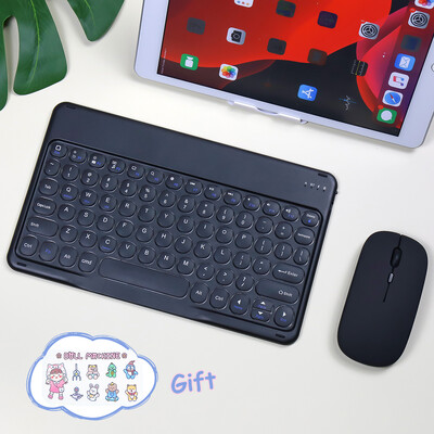 9 10 11 inčni iPad Tipkovnica Miš Bežični Bluetooth Teclado za iPad Pro Air 4 Xiaomi Samsung Huawei Tablet Android IOS Windows