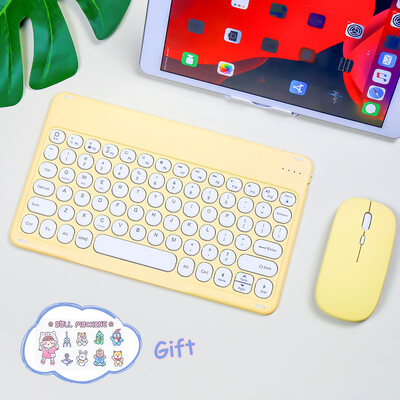 9 10 11 inčni iPad Tipkovnica Miš Bežični Bluetooth Teclado za iPad Pro Air 4 Xiaomi Samsung Huawei Tablet Android IOS Windows