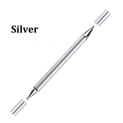 2 u 1 Stylus olovka za mobitel Tablet Kapacitivna dodirna olovka za Samsung Univerzalna olovka za crtanje zaslona za Android telefon
