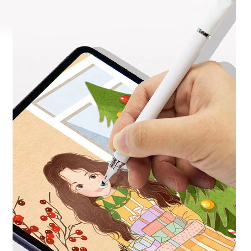 2 u 1 Stylus olovka za mobitel Tablet Kapacitivna dodirna olovka za Samsung Univerzalna olovka za crtanje zaslona za Android telefon