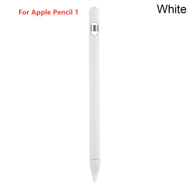 4 u 1 jednobojna mekana silikonska navlaka za Apple Pencil 1 futrola za tablet Touch Pen Stylus Zaštitna navlaka Školjka Dodaci