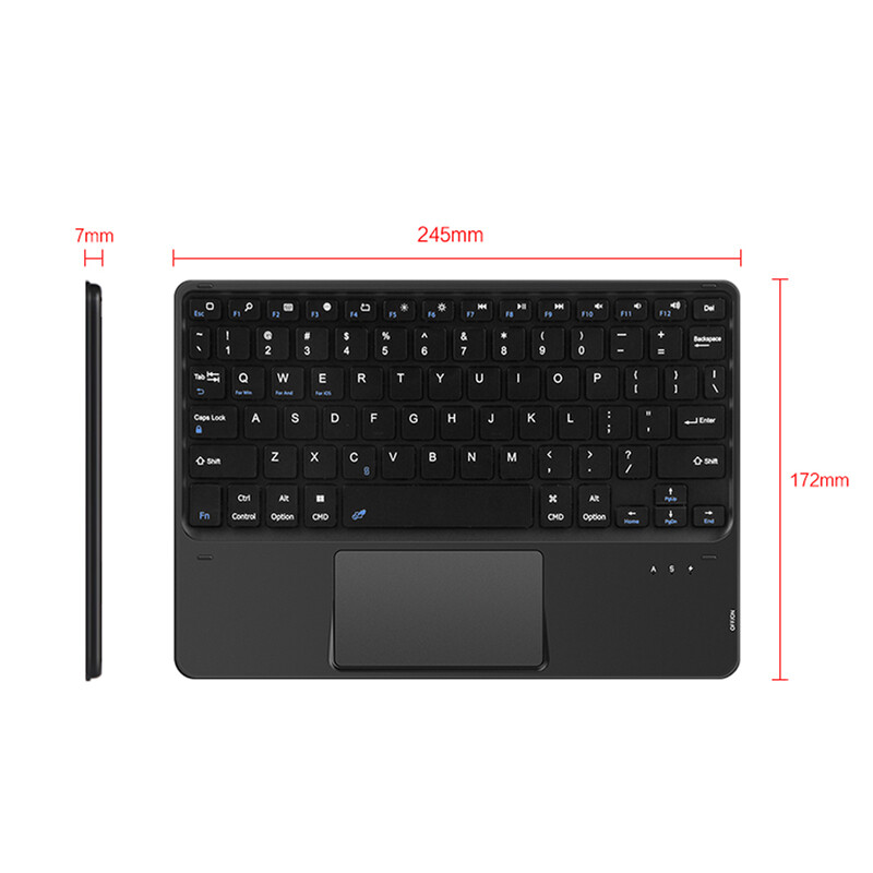 Bluetooth tastatūra Lenovo Yoga Tab 11 YT-J706F YT-J706X planšetdatora korpusam Bezvadu tastatūra ar skārienpaneli