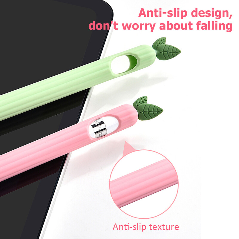 Slatka silikonska futrola od povrća za Apple Pencil 1. 2. generacija Pen Zaštitna navlaka Skin Cover za ipad Pencil 2 1 Pen Case