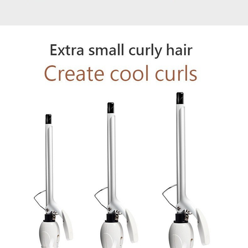 Vīriešu sieviešu īpaši smalks īsu matu taisnotājs Teddy Curl mazs mini 9 mm pūkains vilnas cirtaini elektriskais matu taisnotājs elektriskais taisnotājs
