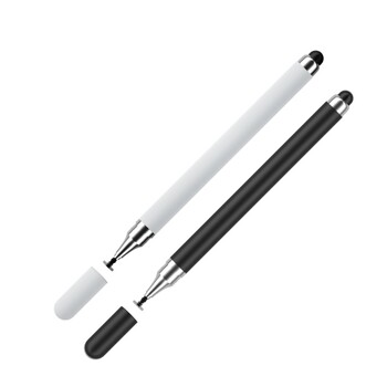 Stylus Pen για οθόνες αφής 2-σε-1 Tablet Pen Stylus Pencil για iPad/iPhone/Tablets/Android/Samsung Όλες οι χωρητικές οθόνες αφής