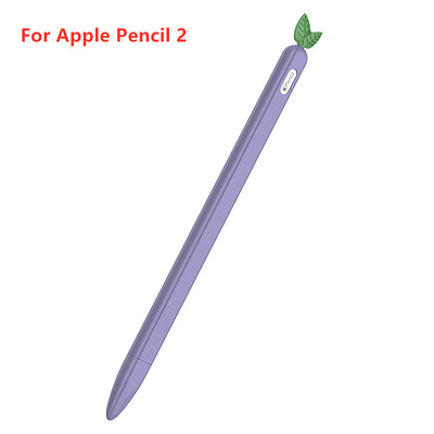Slatka crtana mekana silikonska pernica, navlaka za Apple Pencil 2 Generation Anti-Loss silikonska kapica za pero za iPad Pencil 1. navlaka