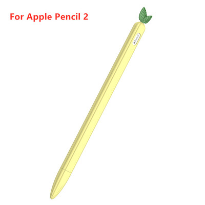 Slatka crtana mekana silikonska pernica, navlaka za Apple Pencil 2 Generation Anti-Loss silikonska kapica za pero za iPad Pencil 1. navlaka