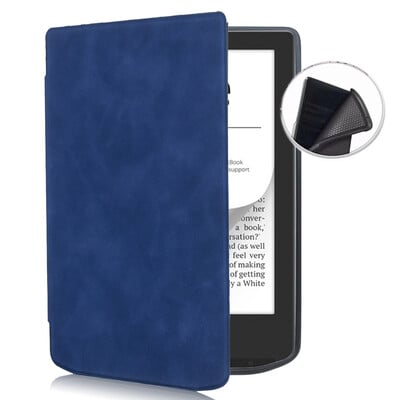 PocketBook Verse 629 and Verse Pro 634 Smart Leather Case PB629 PB634 Προστατευτικό κάλυμμα Μαλακό κέλυφος με αυτόματη αφύπνιση ύπνου