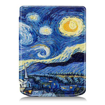 PocketBook Verse 629 and Verse Pro 634 Smart Leather Case PB629 PB634 Προστατευτικό κάλυμμα Μαλακό κέλυφος με αυτόματη αφύπνιση ύπνου