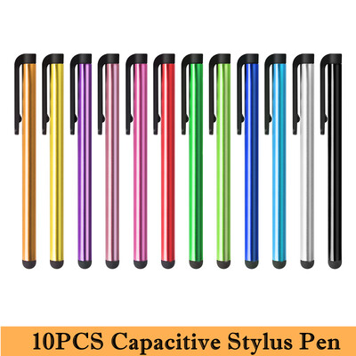 10Pcs 7.0 Capacitive Stylus Screen Screen Pens for iPad Pro iPhone Universal Tablet PC Soft Head Κινητό Τηλέφωνο Stylus Touch Stylus