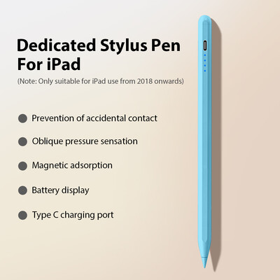Аксесоар за таблет Stylus Pen е подходящ за Apple Pencil iPad Pro 12.9 11 10 9 7 8 9 10-то поколение Air 5 4 3 Mini 6 Touch Pen