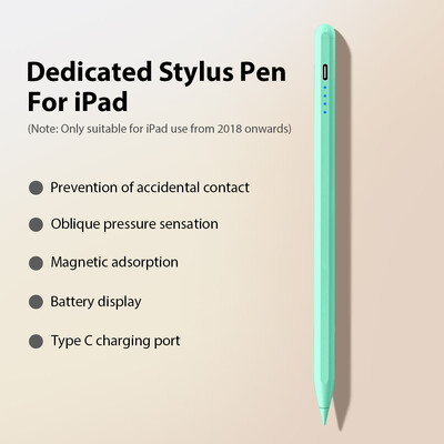 Аксесоар за таблет Stylus Pen е подходящ за Apple Pencil iPad Pro 12.9 11 10 9 7 8 9 10-то поколение Air 5 4 3 Mini 6 Touch Pen