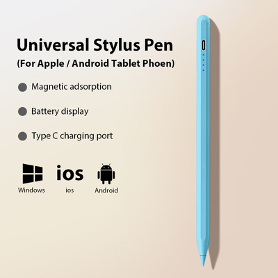 Аксесоар за таблет Stylus Pen е подходящ за Apple Pencil iPad Pro 12.9 11 10 9 7 8 9 10-то поколение Air 5 4 3 Mini 6 Touch Pen