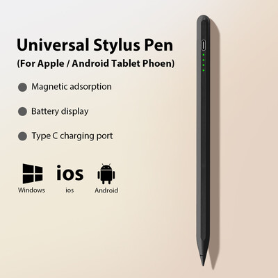 Аксесоар за таблет Stylus Pen е подходящ за Apple Pencil iPad Pro 12.9 11 10 9 7 8 9 10-то поколение Air 5 4 3 Mini 6 Touch Pen