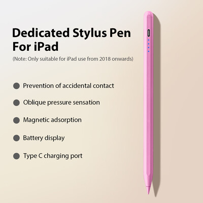 Аксесоар за таблет Stylus Pen е подходящ за Apple Pencil iPad Pro 12.9 11 10 9 7 8 9 10-то поколение Air 5 4 3 Mini 6 Touch Pen