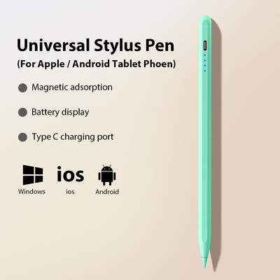 Аксесоар за таблет Stylus Pen е подходящ за Apple Pencil iPad Pro 12.9 11 10 9 7 8 9 10-то поколение Air 5 4 3 Mini 6 Touch Pen