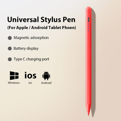 Аксесоар за таблет Stylus Pen е подходящ за Apple Pencil iPad Pro 12.9 11 10 9 7 8 9 10-то поколение Air 5 4 3 Mini 6 Touch Pen