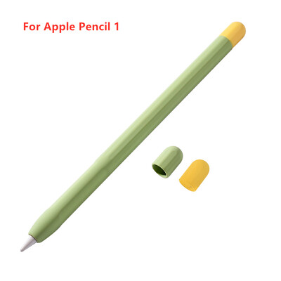 Калъф за молив за Apple Pencil 1-во 2-ро поколение за iPad Apple Pencil 1 2 Stylus Pen Защитно меко силиконово покритие Аксесоари