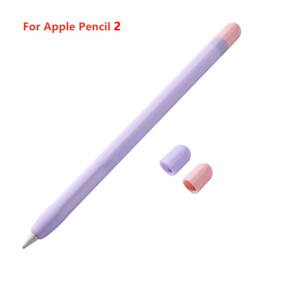 Калъф за молив за Apple Pencil 1-во 2-ро поколение за iPad Apple Pencil 1 2 Stylus Pen Защитно меко силиконово покритие Аксесоари