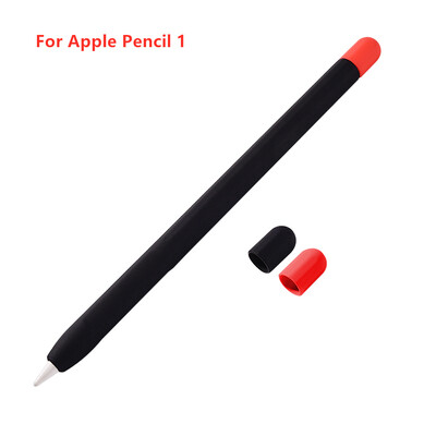 Калъф за молив за Apple Pencil 1-во 2-ро поколение за iPad Apple Pencil 1 2 Stylus Pen Защитно меко силиконово покритие Аксесоари