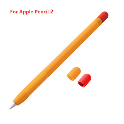 Калъф за молив за Apple Pencil 1-во 2-ро поколение за iPad Apple Pencil 1 2 Stylus Pen Защитно меко силиконово покритие Аксесоари