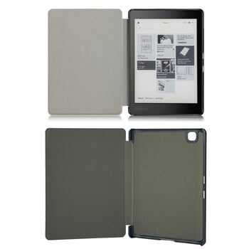 Δερμάτινη θήκη για KOBO AURA EDITION 2 Εξώφυλλο 6 ιντσών N236 eReader Ebook Funda Capa Folio Magnetic Auto Wake Sleep Print Κάλυμμα βιβλίου