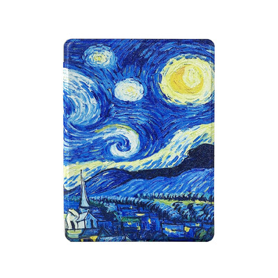 Δερμάτινη θήκη για KOBO AURA EDITION 2 Εξώφυλλο 6 ιντσών N236 eReader Ebook Funda Capa Folio Magnetic Auto Wake Sleep Print Κάλυμμα βιβλίου