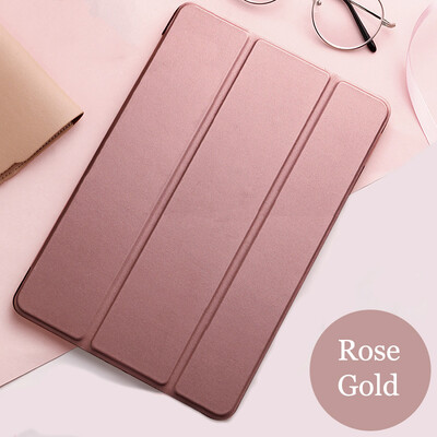 Θήκη tablet για Apple ipad 10,2" PU Δερμάτινο Smart Sleep ξύπνιο θεμέλιο Trifold Stand Συμπαγές κάλυμμα για iPad7 2019 A2197 A2200 A2198