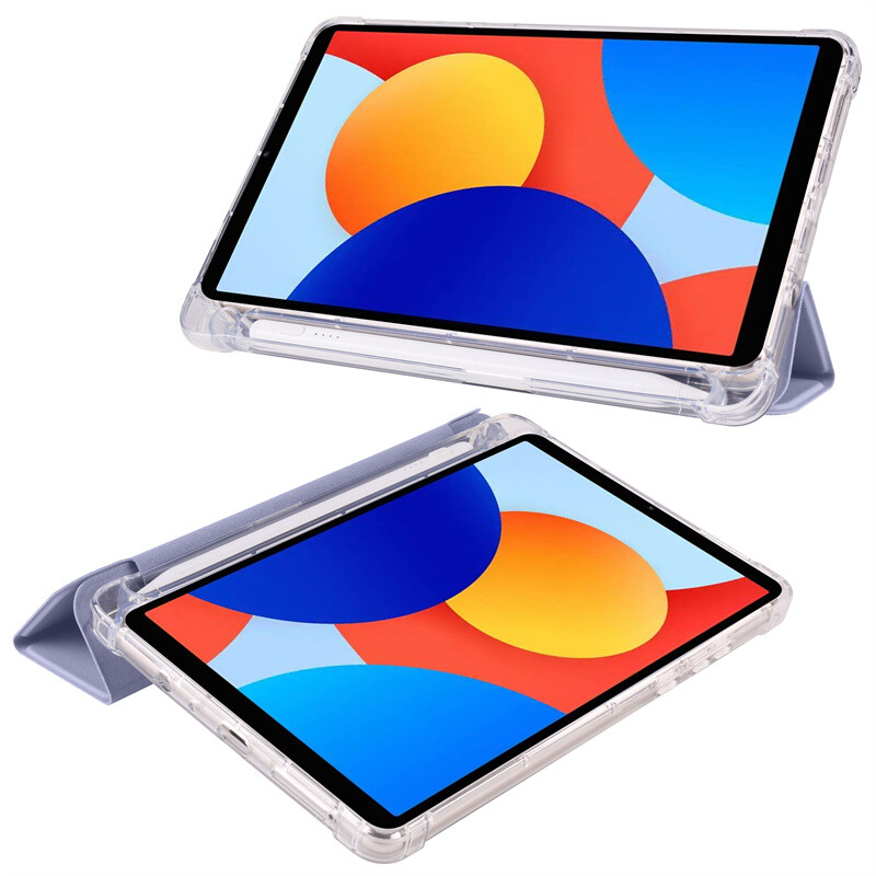 Za Redmi Pad SE 8.7 8 7 Futrola s držačem za olovke Meka TPU stražnja magnetna školjka za Xiaomi Redmi Pad SE PadSE 8 7 4G maska za tablet