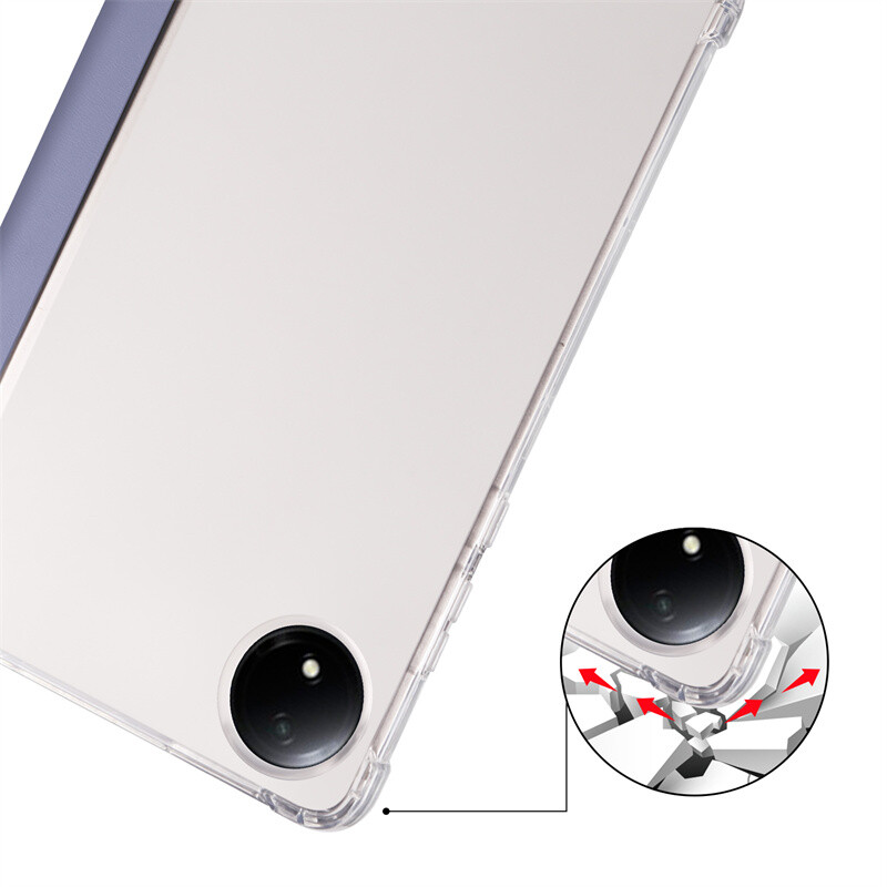 Za Redmi Pad SE 8.7 8 7 Futrola s držačem za olovke Meka TPU stražnja magnetna školjka za Xiaomi Redmi Pad SE PadSE 8 7 4G maska za tablet