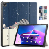 Za Lenovo Tab K10 Pro Cover TB223FC TB226XC Slatko oslikani kožni stalak, tvrdi omot za Lenovo K10 Pro Case Kids 10,6 inča