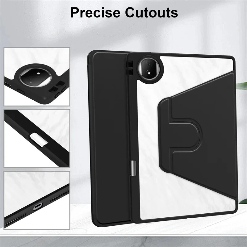 360 Rotation Cover za Honor MagicPad2 2024 kućište s držačem za olovke, poklopac za Honor MagicPad 2 12.3" 2024 ROD2-W09 kućište za tablet