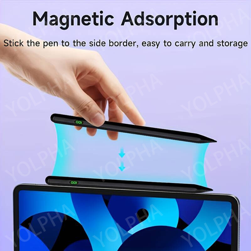 Olovka za iPad 10./9. generacije Stylus Pen za iPad Air 5./4. generacije s odbijanjem dlana Kompatibilno s iPadom 2018-23